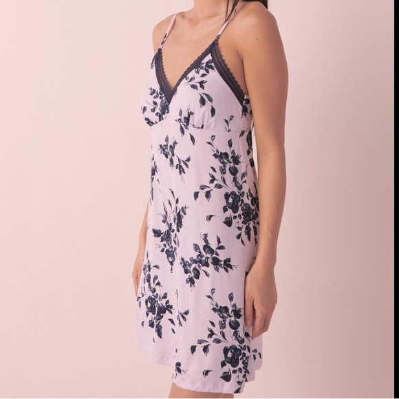 Laura Ashley Other - Laura Ashley nighty. Black white and pink nighty. Size Large.